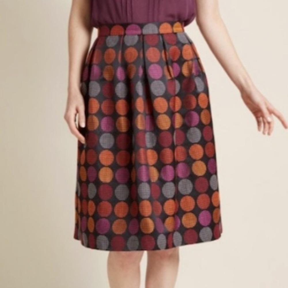 💲ISO Modcloth Artfully Jacquard skirt💲